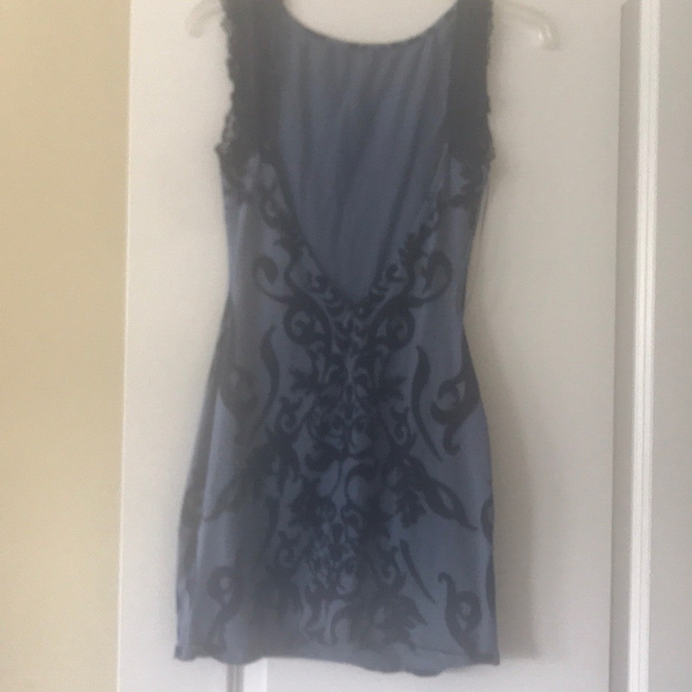 Free People Low Back Bodycon Dress - Gem